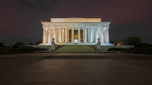 Lincoln Memorial Midnight