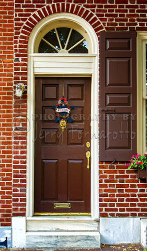 "Colonial Door" from Philadelphia, Pennsylvania