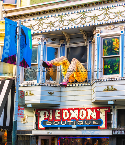 The Piedmont Boutique is located on Haight Street in the heart of the Haight/Ashbury District of San Francisco. The Piedmont is legendary for fun items like costumes, lingerie, jewelry, wigs, makeup and fans.