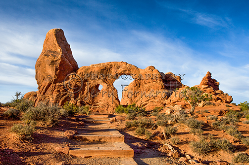 Arches National Park is located outside of Moab, Utah. The park has over 2,000 natural arches, spires, balanced rocks and petroglyph.