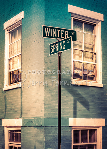 Winter Street was named in honor of one of Portland’s forefathers, John Winter. Spring Street earned its name because it was the path that lead to the town spring.
