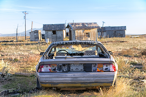 Abandon Camaro in Cisco, Utah.
