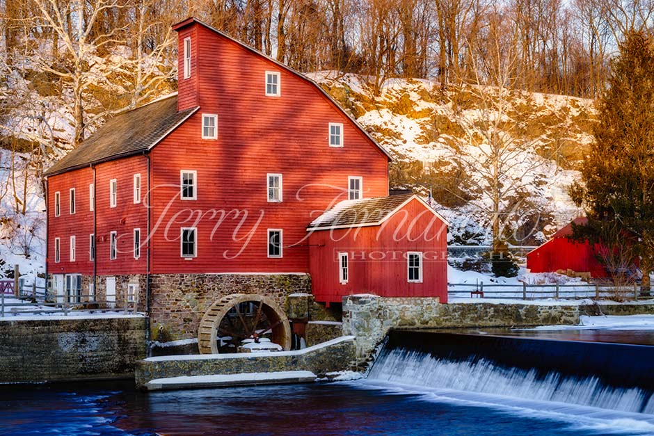 Clinton Mill in Winter