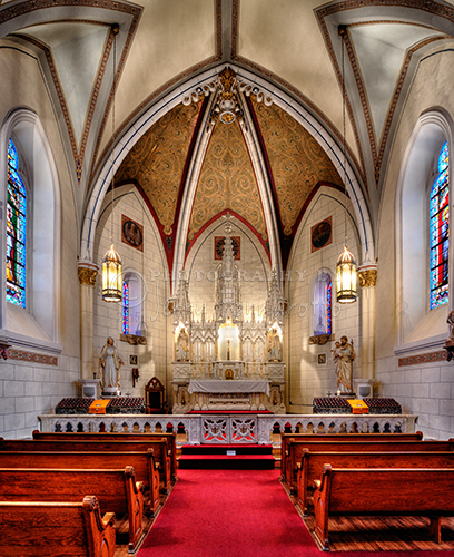 Loretto Chapel was completed in 1878. The chapel is now a museum.