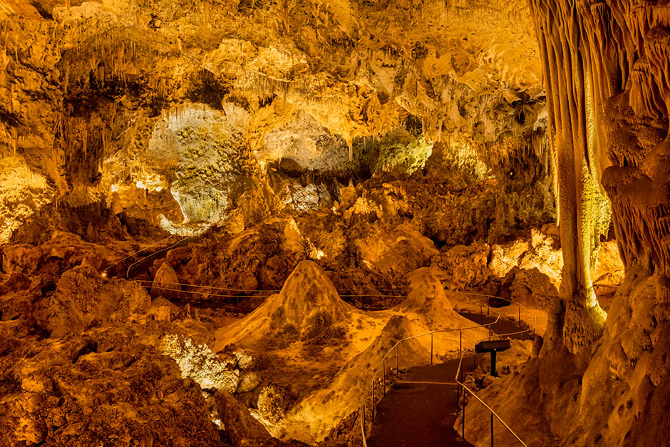 Subterranean Path Calsbad Caverns