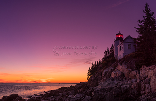 Bass Harbor Head Lighthouse is located on Mount Desert Island, within Acadia National Park. The lighthouse marks the entrance to Blue Hill Bay.