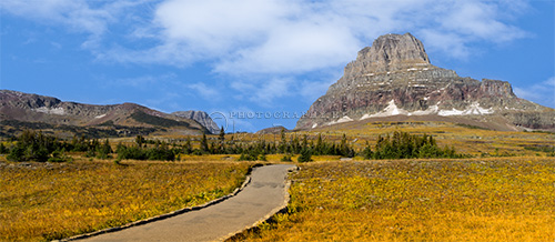 Logan Pass is located on the Continental Divide in Glacier National Park. It is the highest point on the "Going to the Sun Road".