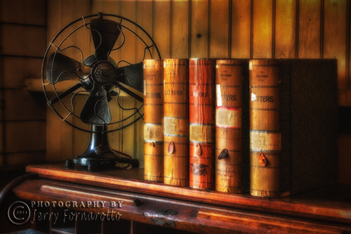 Books and Fan