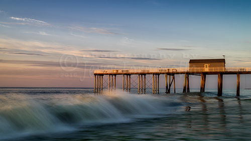 Waves at the Fishing Pier