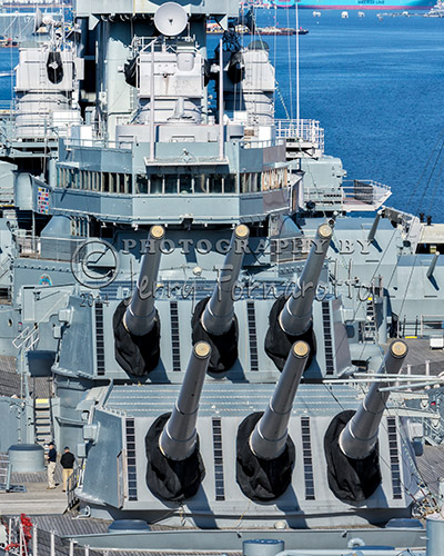 Battleship Wisconsin Guns