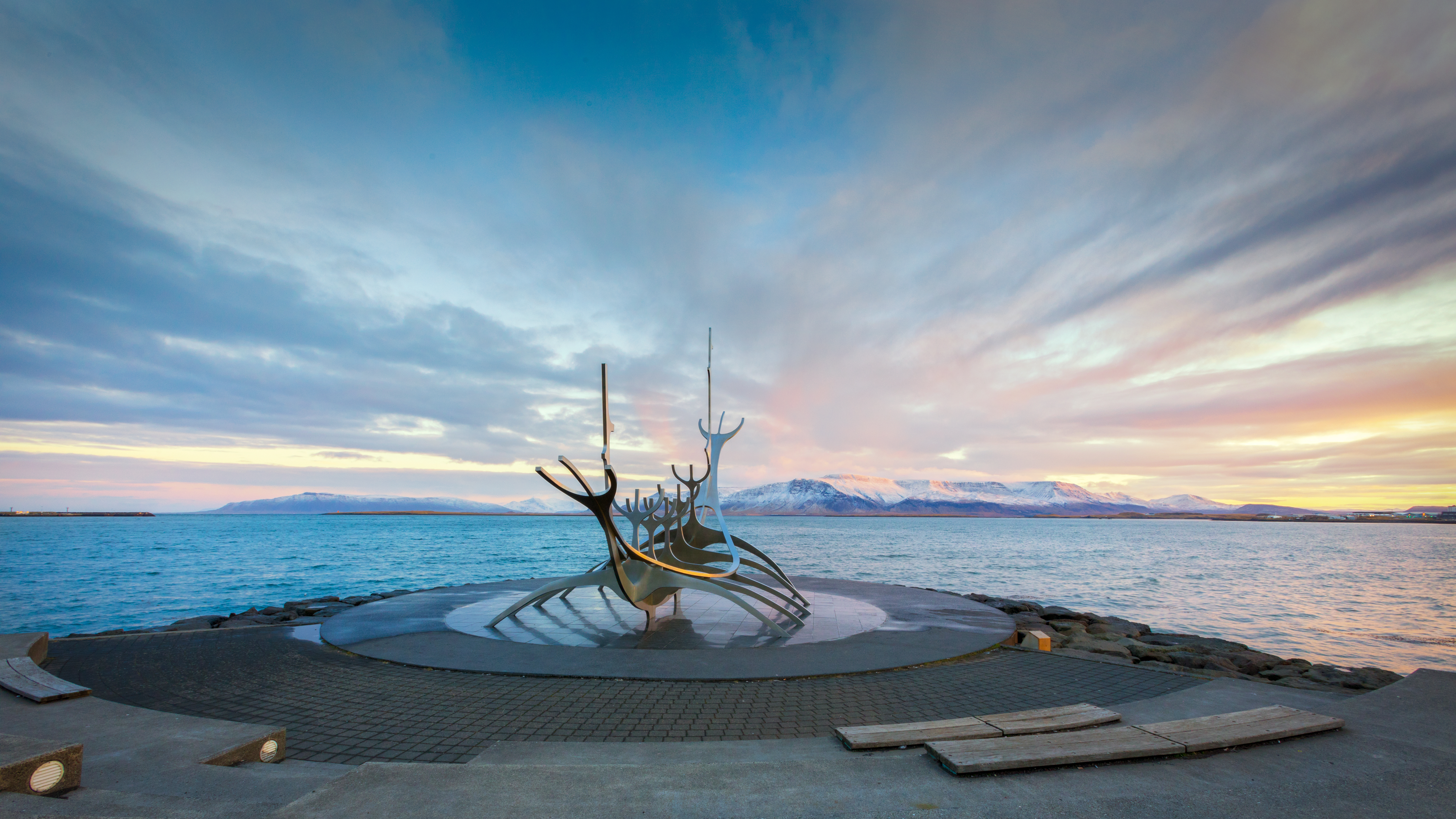 Sun Voyager, or Solfar, is a sculpture by Jon Gunnar Arnason, located in Reykjavík, Iceland. Sun Voyager is described as a dreamboat, or an ode to the sun.