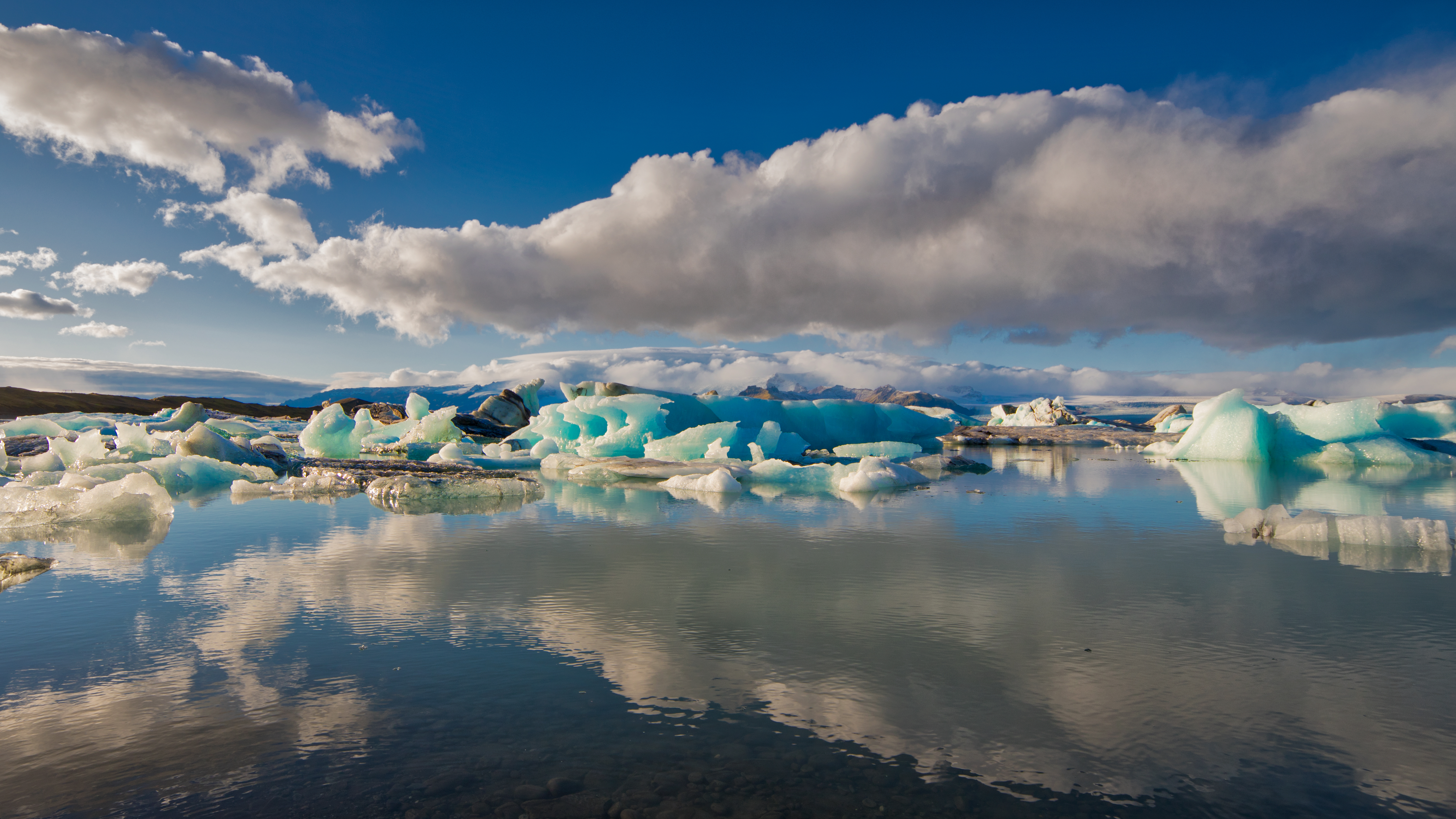 Iceberg Lagoon and Sky