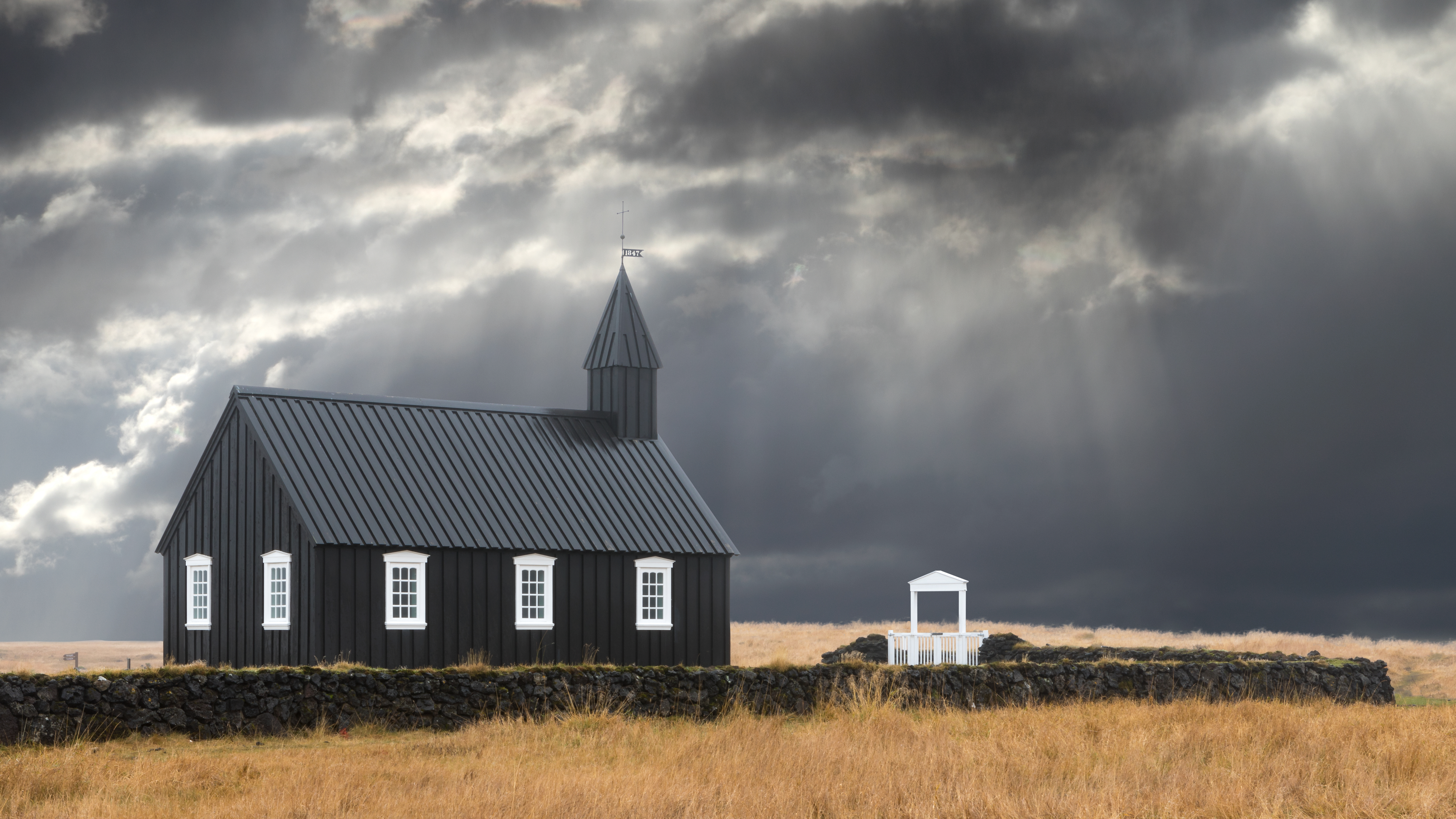 Storm at the Black Church