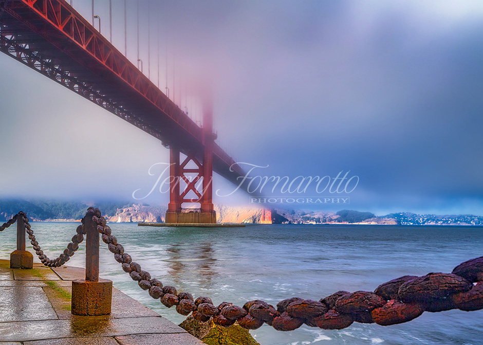 Foggy Day at the Golden Gate Bridge
